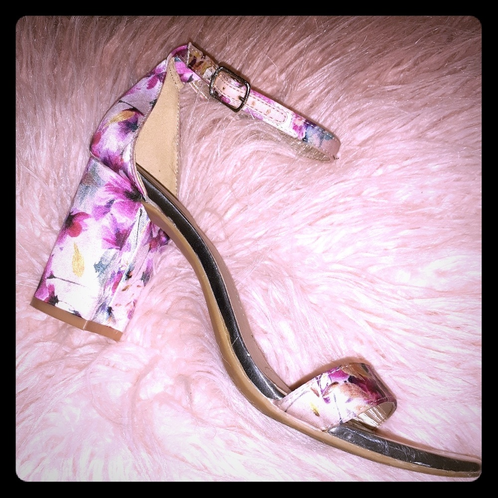 Bandolino Blossom Ankle Strap Heels